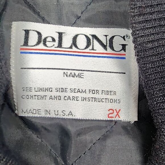 Vintage DeLong Cellular One Varsity Jacket, Men's 2XL - Picture 10 of 11